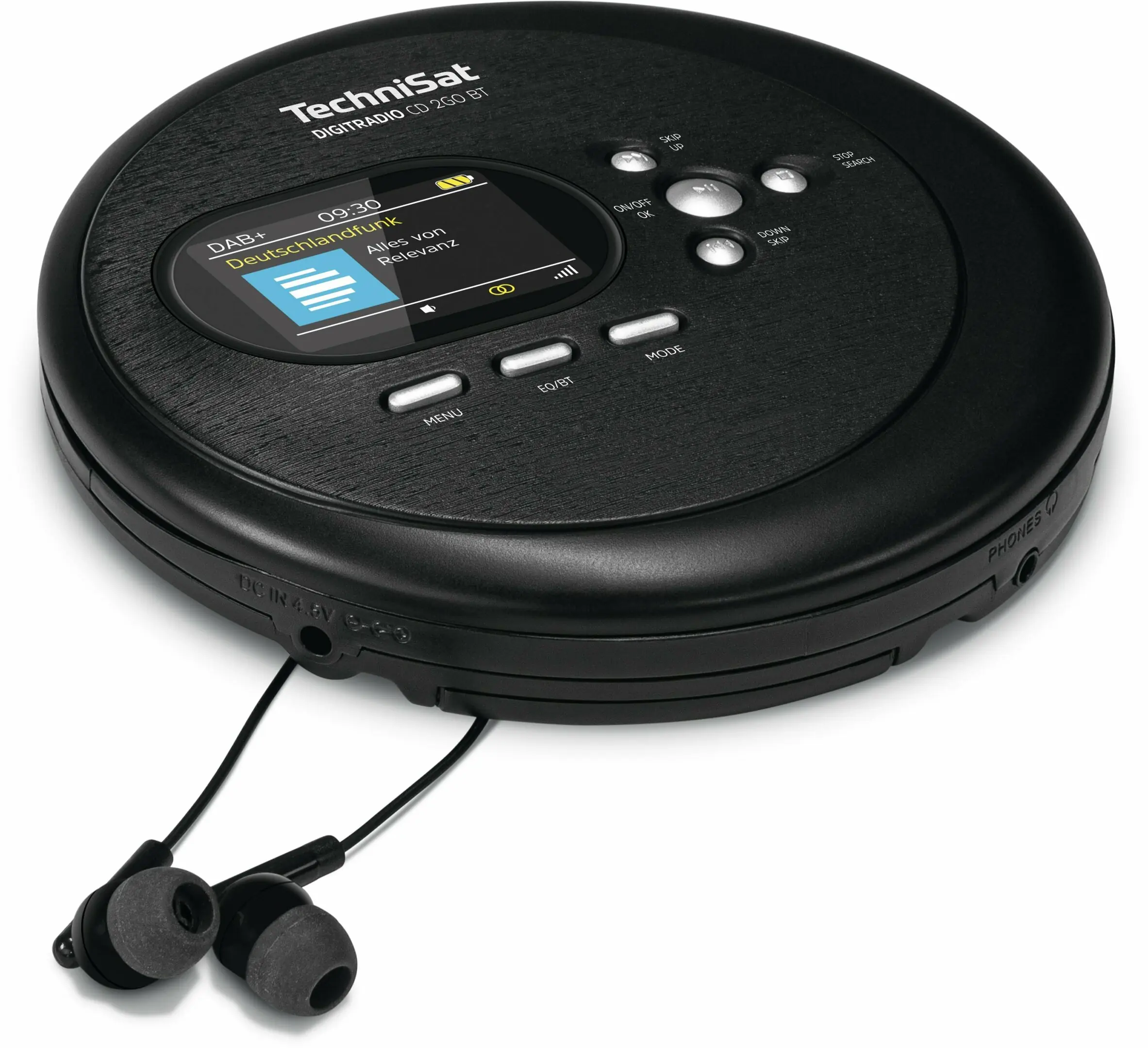 фото Радіоприймач TechniSat DigitRadio CD 2GO BT Black