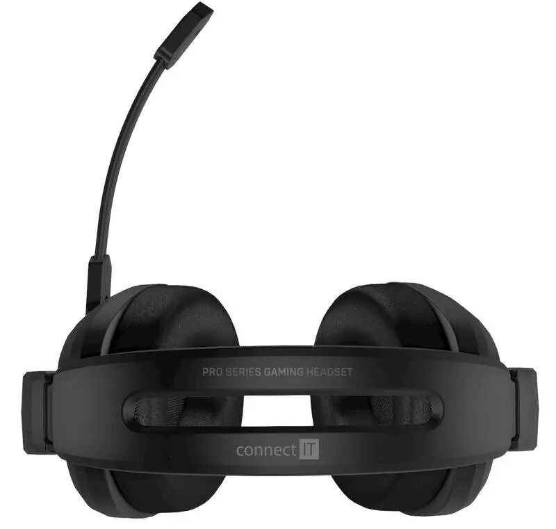 фото Навушники з мікрофоном Connect IT Biohazard Rainbow RGB Black (CHP-4600-BK)