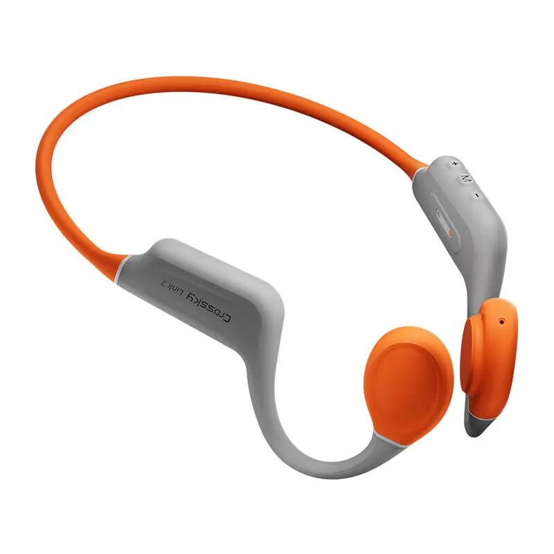 фото Навушники з мікрофоном QCY Crossky link2 Grey/Orange