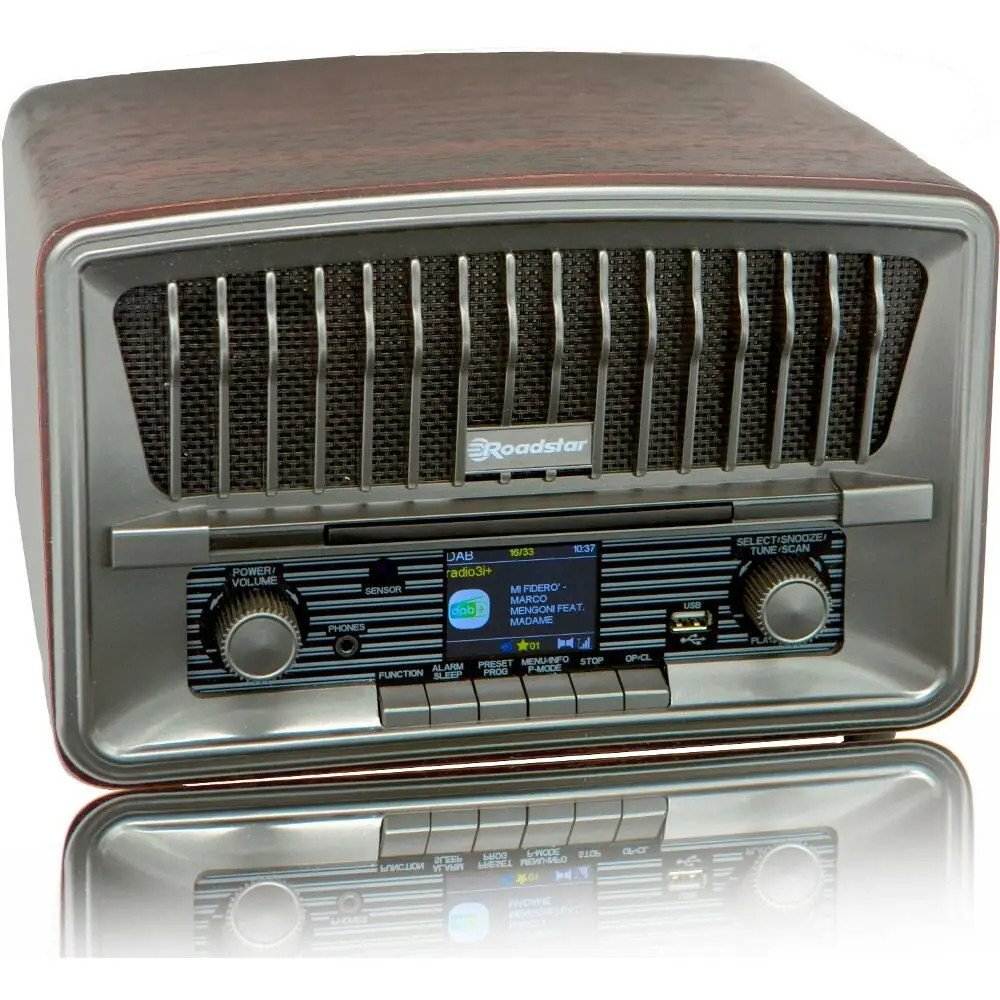 фото Радіоприймач Roadstar HRA-270CD+BT Brown