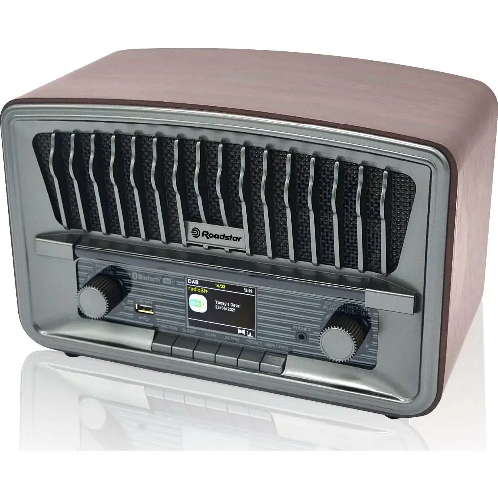 фото Радіоприймач Roadstar HRA-270D+BT Brown