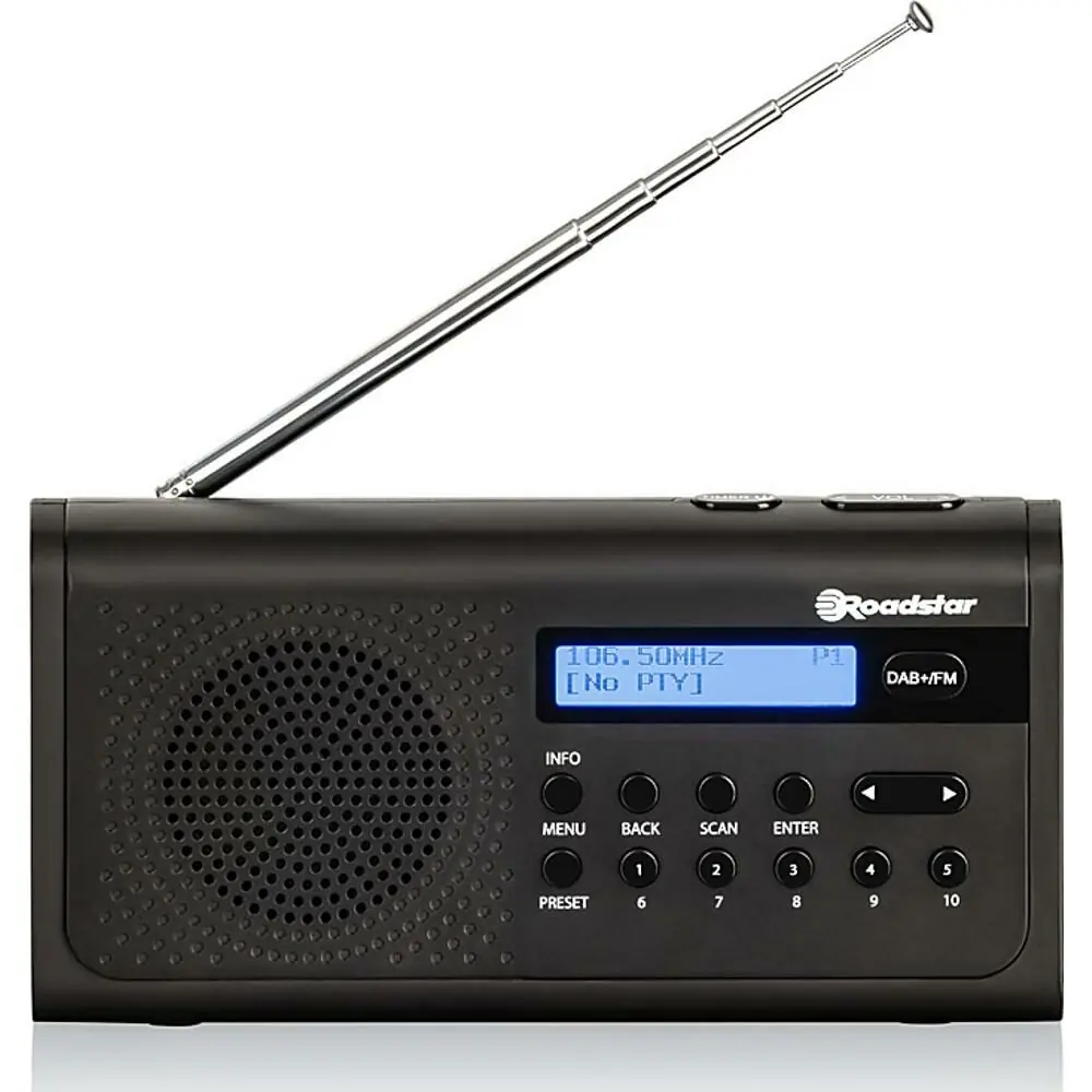 фото Радіоприймач Roadstar TRA-300D+/BK