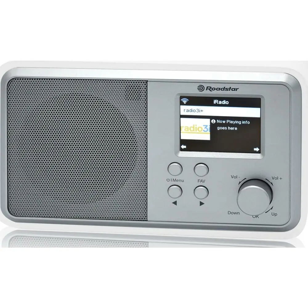 фото Радіоприймач Roadstar IR-390D+BT/WH