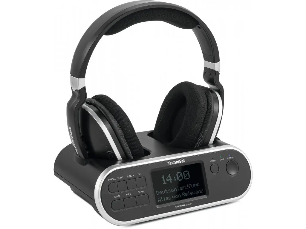 фото Навушники c мікрофоном Technisat StereoMan 2 Silver-black