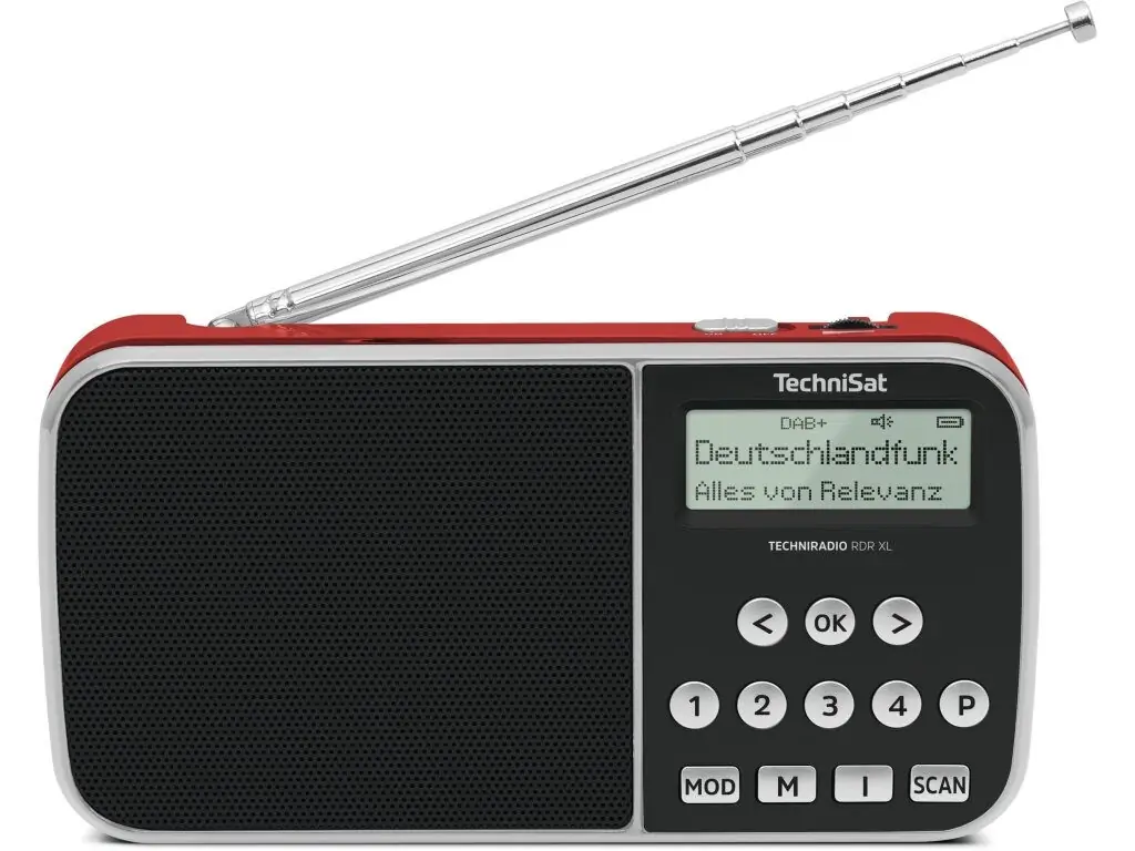 фото Радіоприймач TechniSat Techniradio RDR XL Red