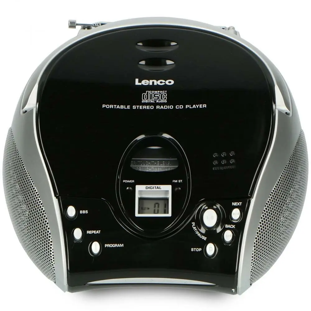 фото Магнитола Lenco SCD-24 Black