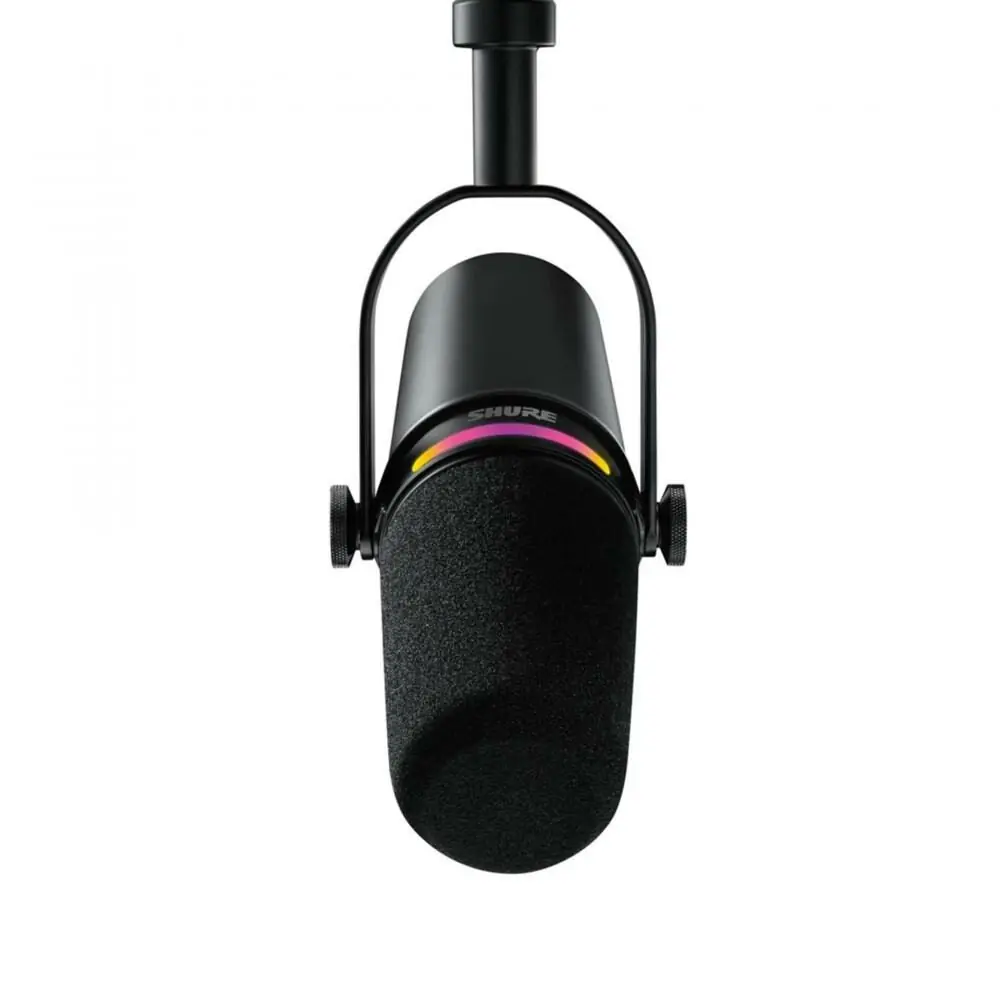 фото Мікрофон студійний, для ПК/ для стрімінгу, подкастів Shure MV7+-K-BNDL