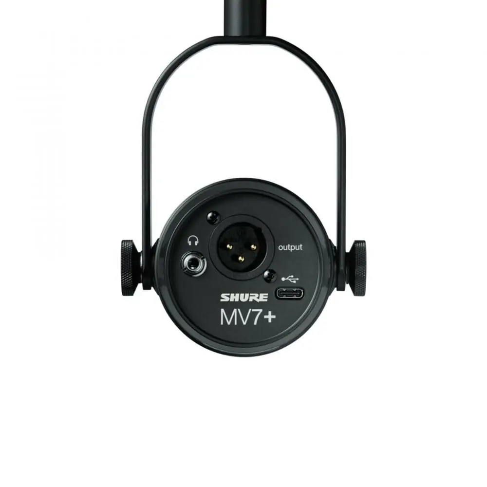 фото Мікрофон студійний, для ПК/ для стрімінгу, подкастів Shure MV7+-K-BNDL