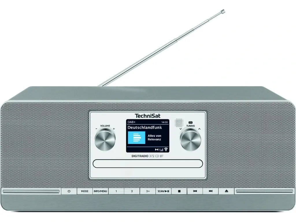 фото Радіоприймач TechniSat DigitRadio 372 CD BT Silver 1