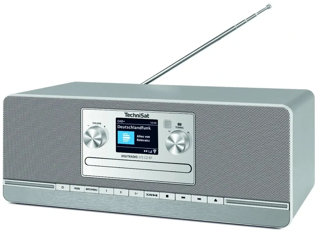 фото Радіоприймач TechniSat DigitRadio 372 CD BT Silver 3