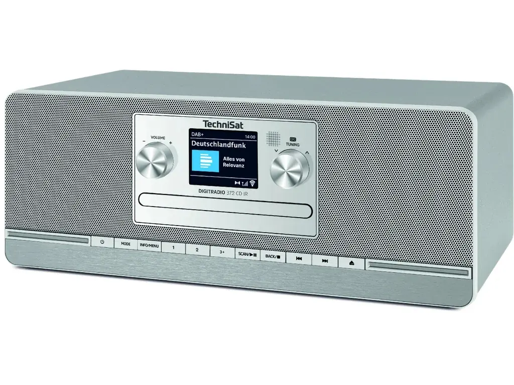фото Радіоприймач TechniSat DigitRadio 372 CD IR Silver 2