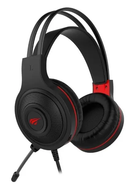 фото Наушники с микрофоном Havit HV-H2011D Black/Red (25632) 2