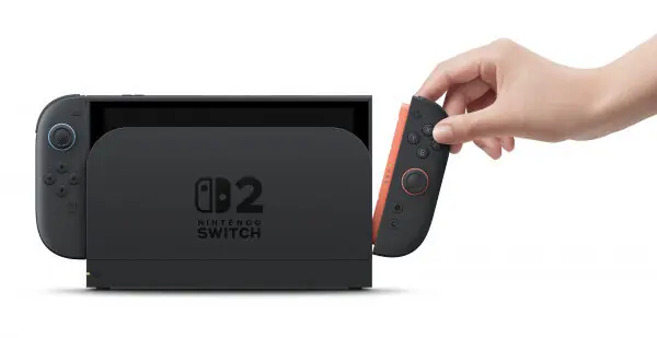 фото Портативна ігрова приставка Nintendo Switch 2 Black (00045496885816)