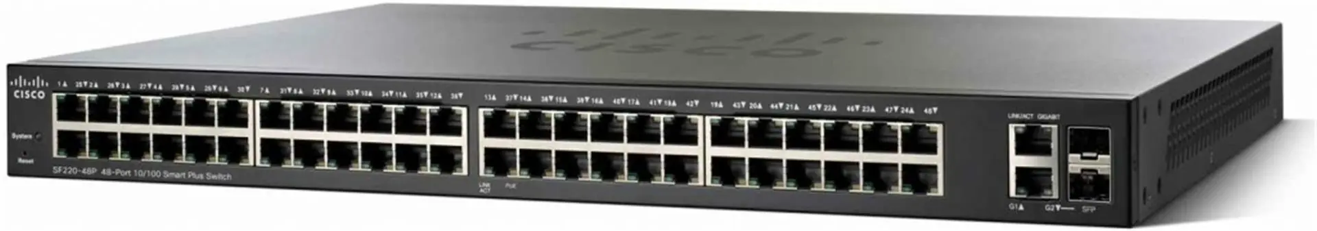 фото Комутатор Smart Cisco SF220-48P-K9