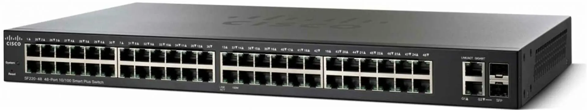 фото Комутатор керований Cisco SF220-48-K9