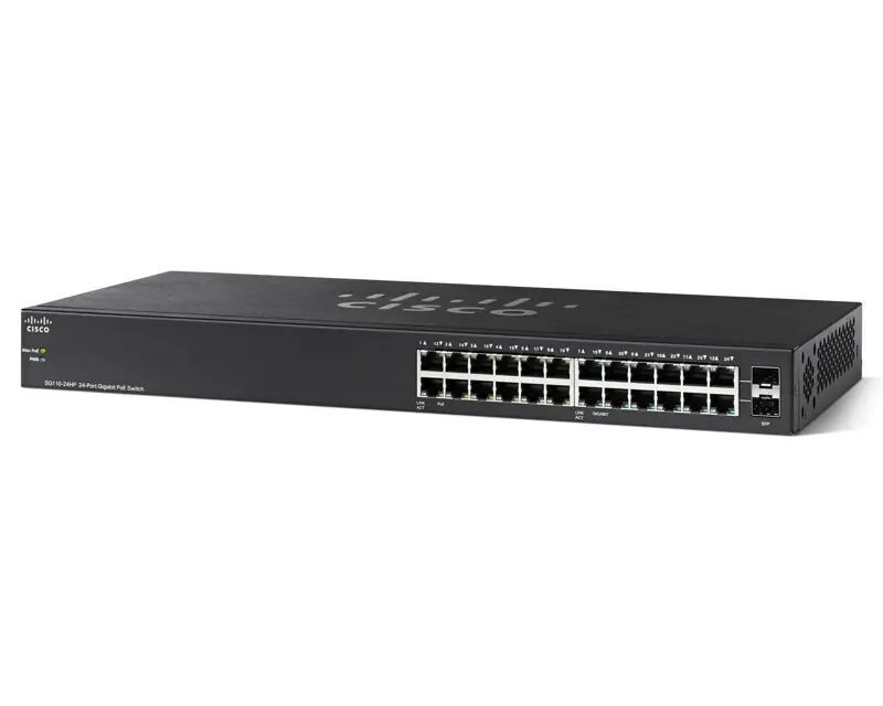 фото Комутатор некерований Cisco SG110-24HP