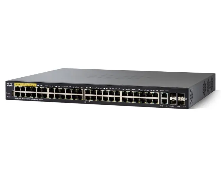 фото Комутатор керований 3 рівня Cisco SF350-48P-K9-EU