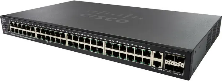 фото Комутатор керований 3 рівня Cisco SF550X-48-K9-EU