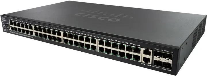 фото Комутатор керований рівня 3 Cisco SF550X-48P-K9