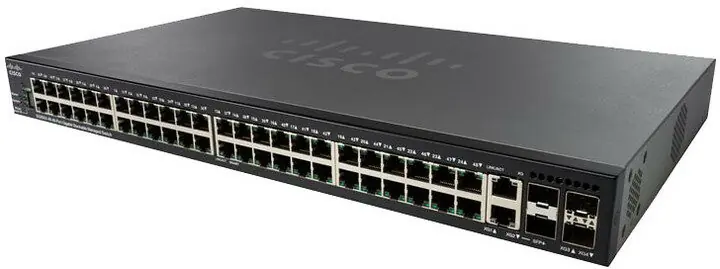фото Комутатор керований 3 рівня Cisco SG350X-48-K9-EU
