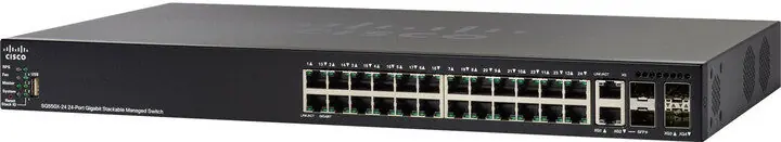 фото Комутатор керований 3 рівня Cisco SG550X-24MP-K9-EU