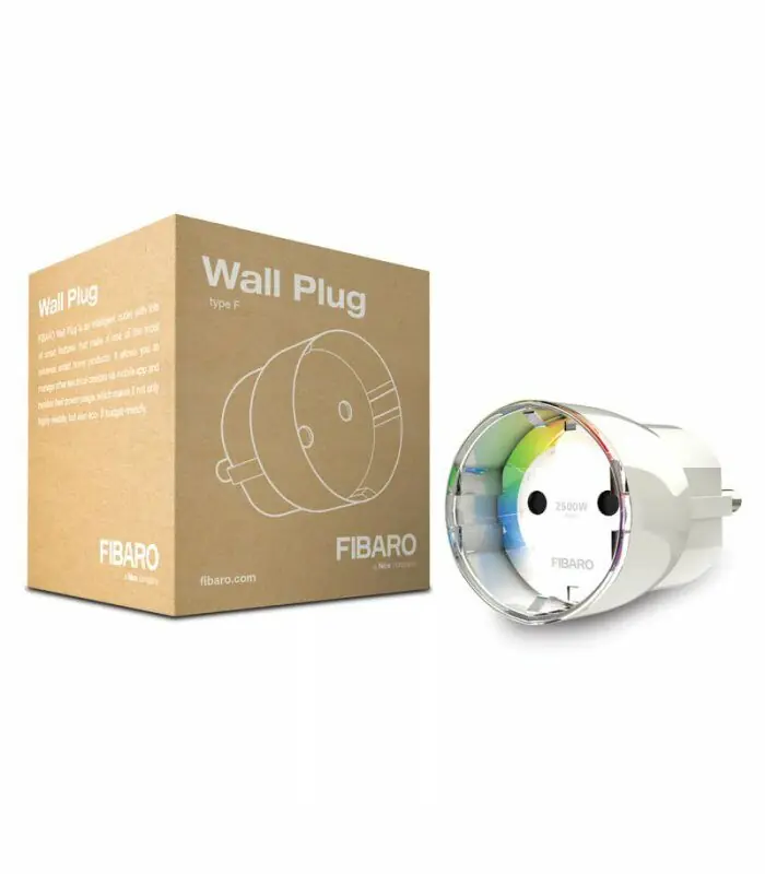 фото Розумна розетка Fibaro Type F White (FGWPF-102 ZW5)