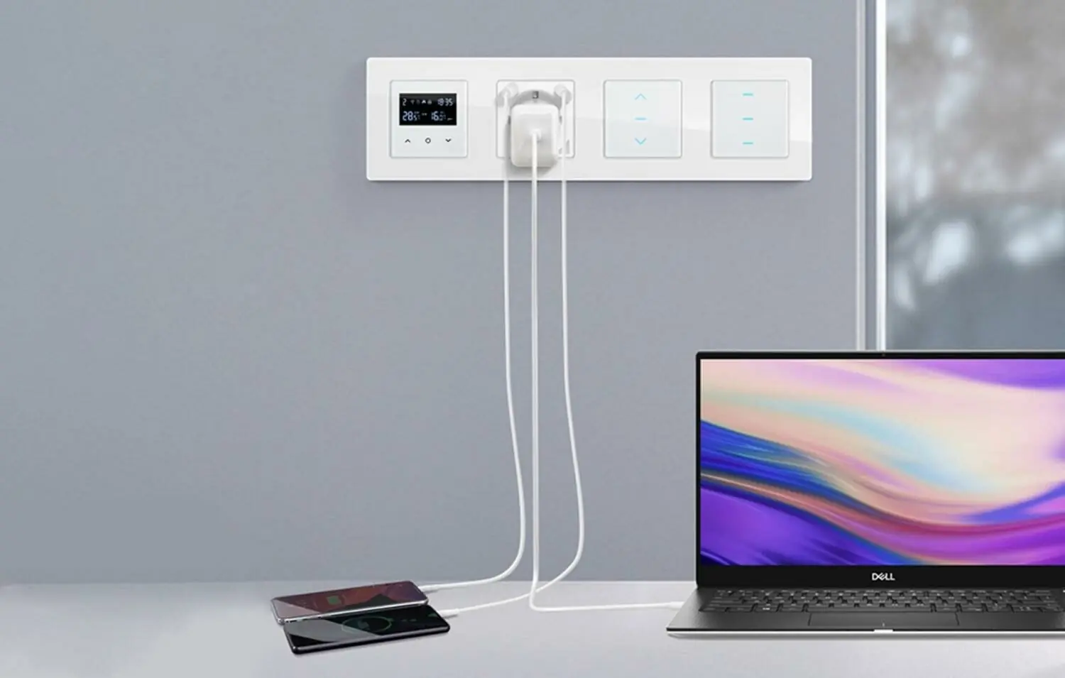 фото Розумна розетка Avatto N-WOT10-USB-B