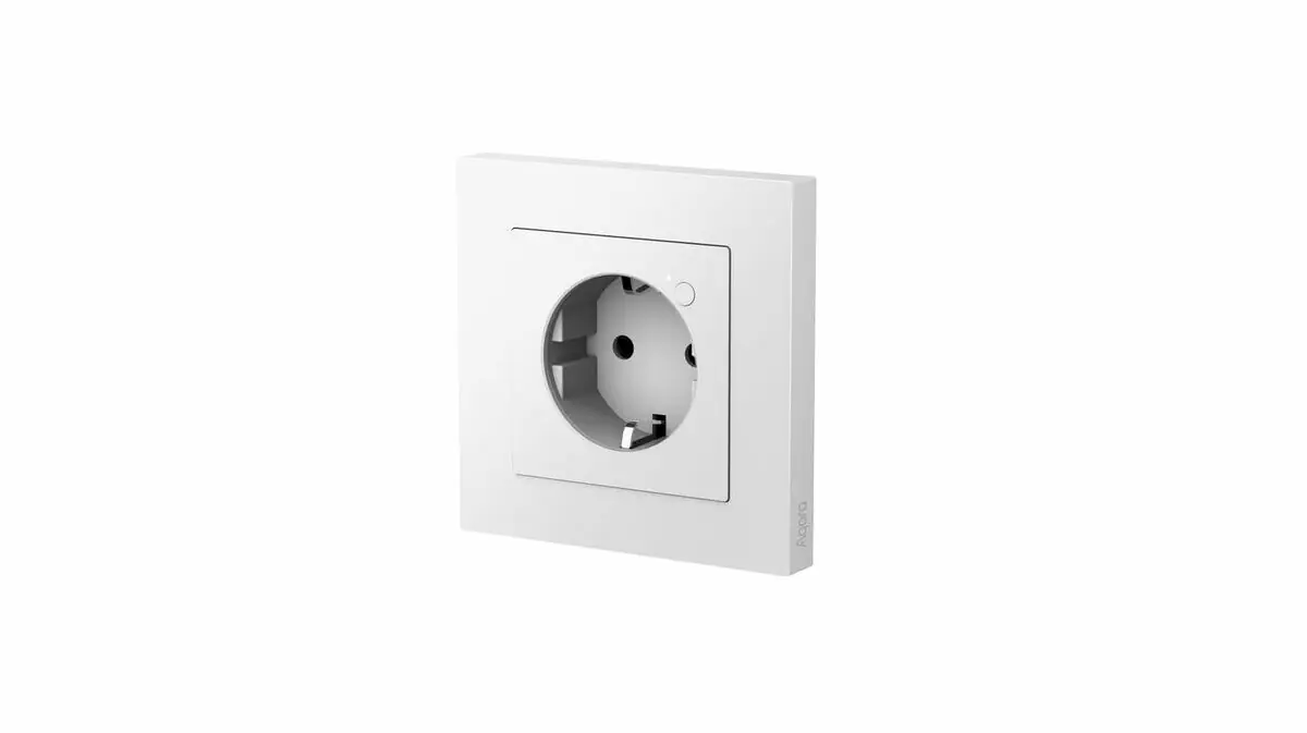 фото Розумна розетка Aqara Wall Outlet H2 EU (WP-P01D)