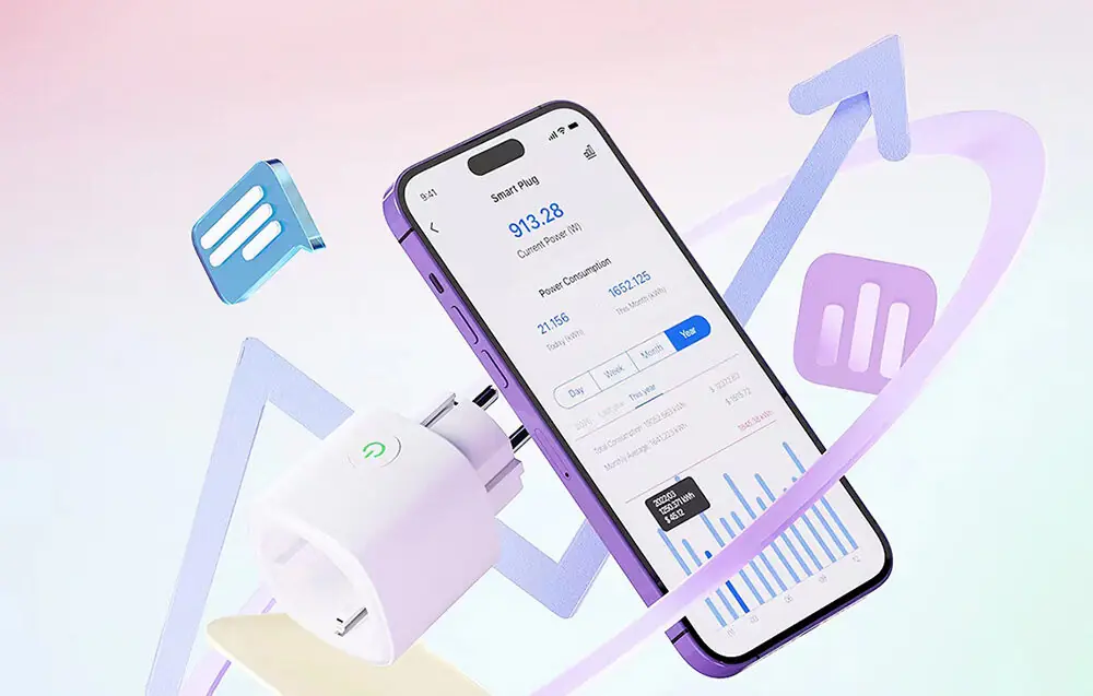 фото Розумна розетка Meross MSS315MA