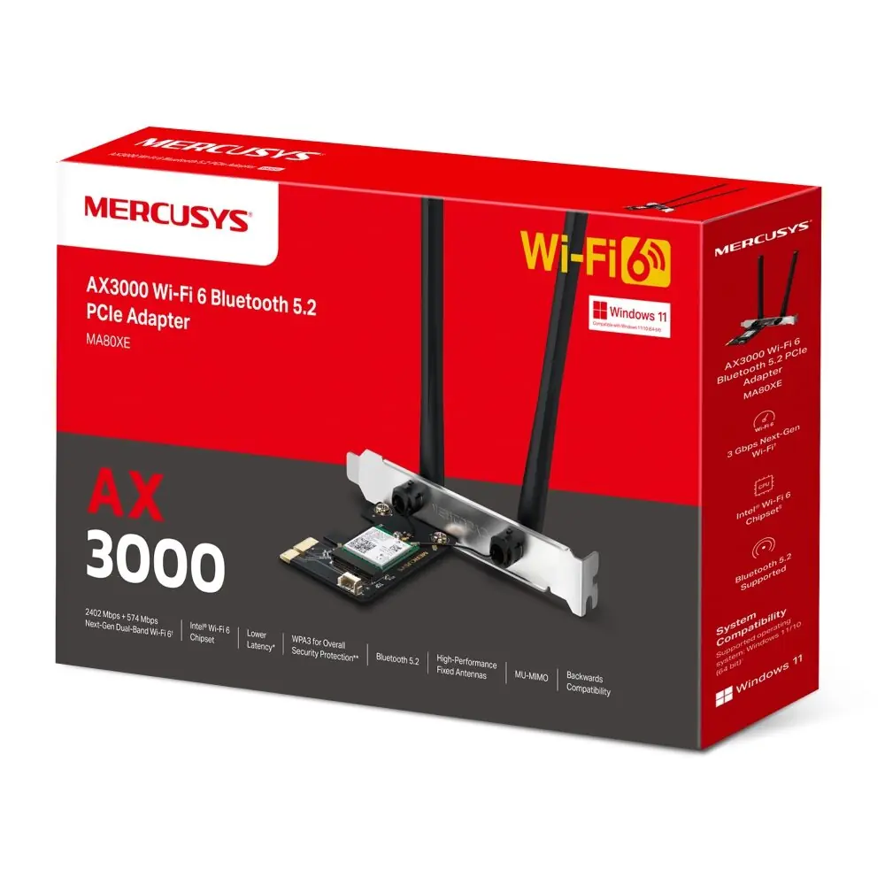 фото Wi-Fi адаптер Mercusys MA80XE