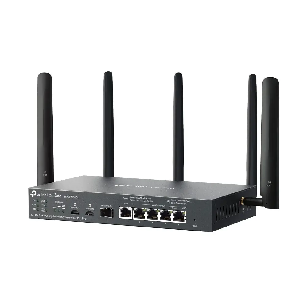 фото Wi-Fi-маршрутизатор TP-Link ER706WP-4G