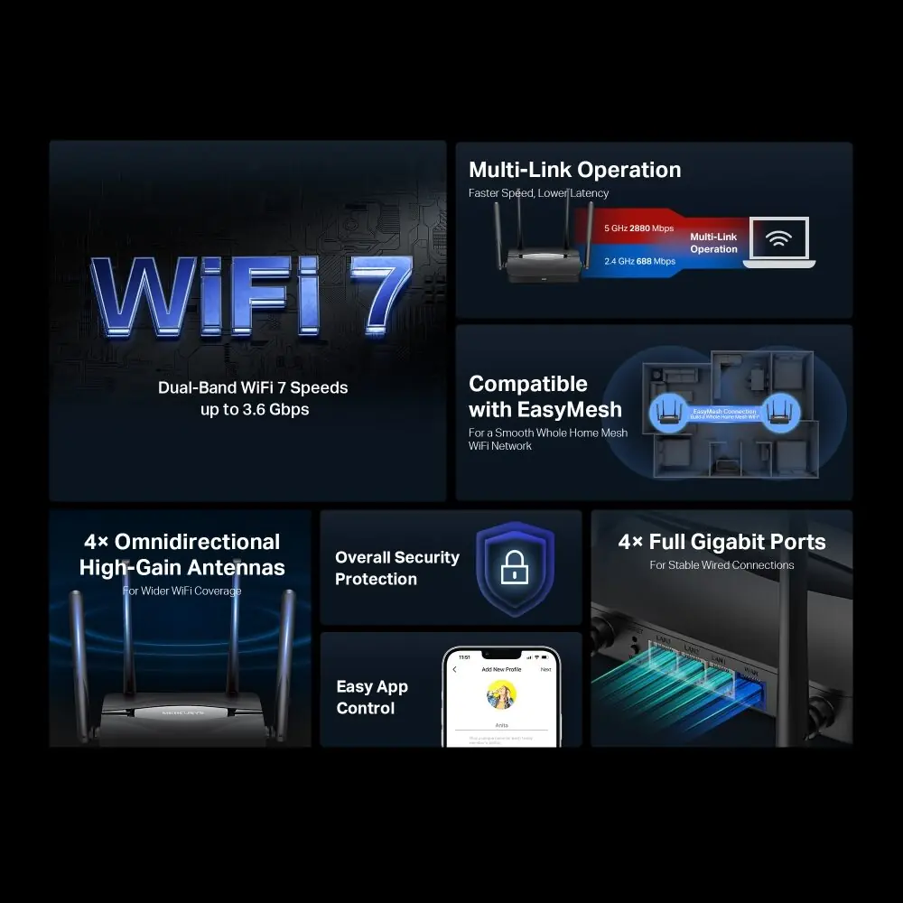 фото Wi-Fi-маршрутизатор Mercusys MR25BE
