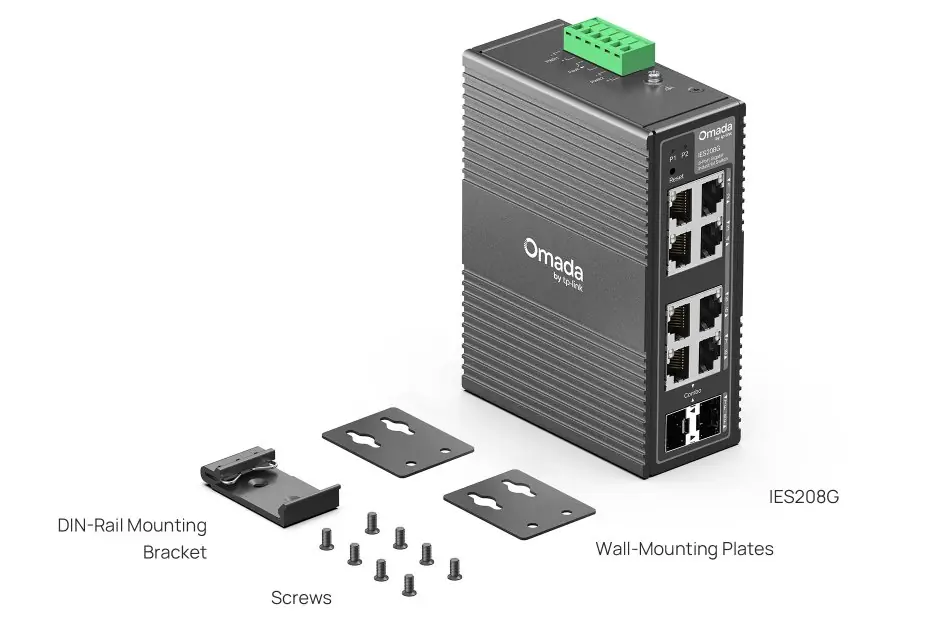 фото Коммутатор управляемый 2 уровня TP-Link IES208G 3