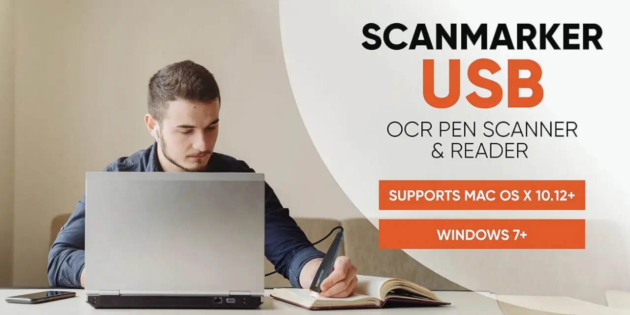 фото Ручний сканер Ectaco Scanmarker Black (SCM-001-002ND)