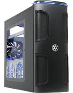 фото Корпус Silverstone Kublai Black (SST-KL03B-W)