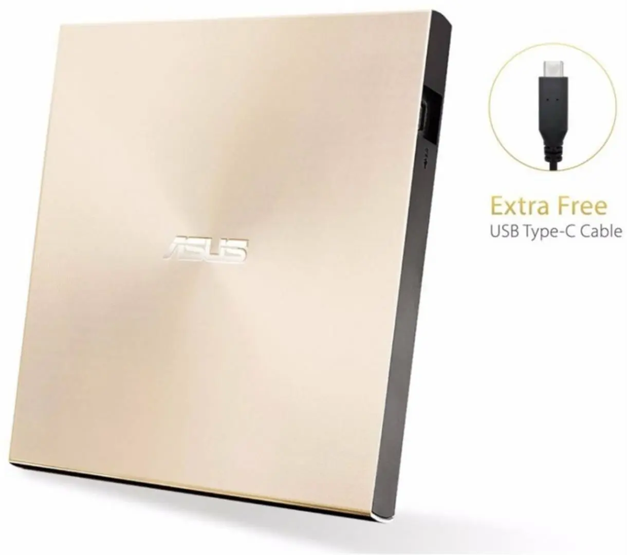 фото Дисковод DVD-RW Asus ZenDrive U9M GOLD (SDRW-08U9M-U/GOLD/G/AS)