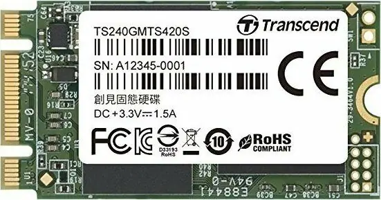 фото SSD накопичувач Transcend MTS420 240 GB (TS240GMTS420S) 2