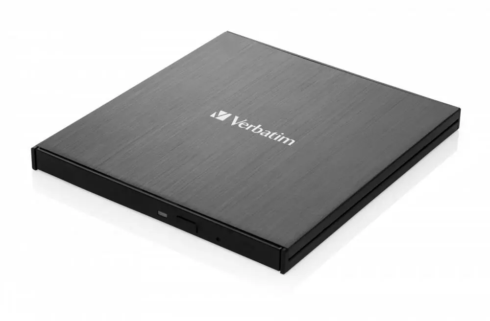 фото Дисковод Blu-ray Verbatim Ultra HD 4K External Slimline Blu-ray Writer (43888)