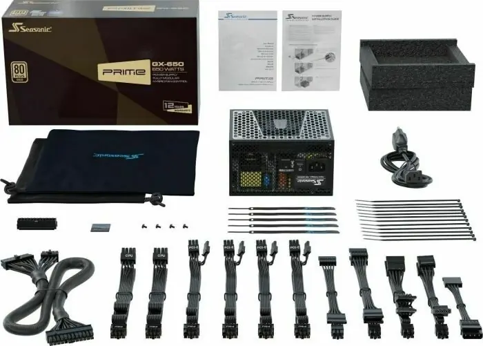 фото Блок живлення SeaSonic Prime GX-650 1