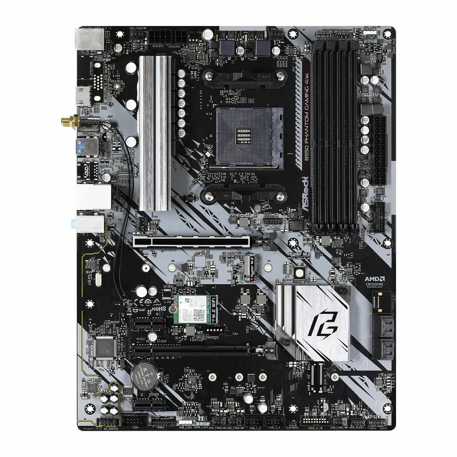 фото Материнська плата ASRock B550 Phantom Gaming 4/ac