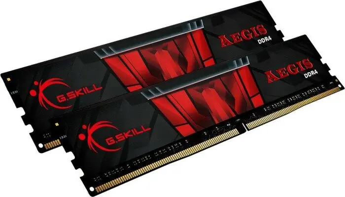 фото Память для настольных компьютеров G.Skill 32 GB (2x16GB) DDR4 2666 MHz Aegis (F4-2666C19D-32GIS)
