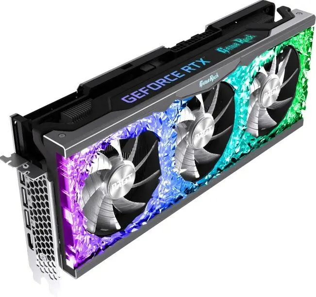 PALIT GeForce RTX 3080 GameRock OC / 1440-1860MHz / 10GB