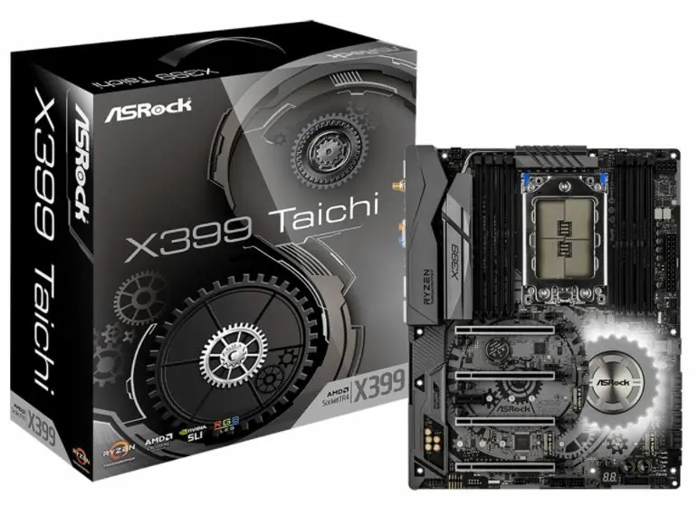 ASrock X399M TAICHI AMD X399 DDR4 SATA III RAID USB GL