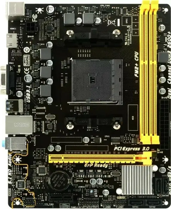 фото Материнська плата Biostar A68MHE