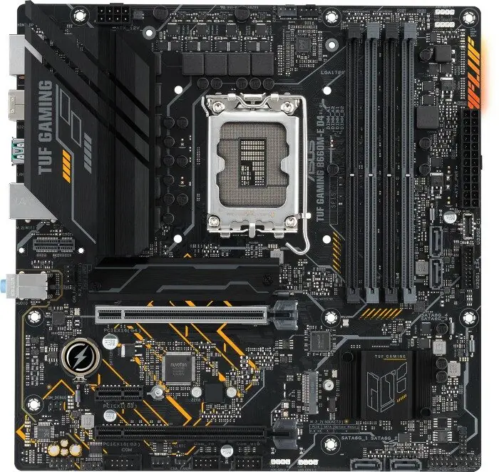 фото Материнская плата Asus TUF Gaming B660M-E D4 (90MB19J0-M0EAY0) 1