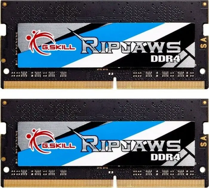 фото Память для ноутбуков G.Skill 64 GB (2x32GB) SO-DIMM DDR4 3200 MHz Ripjaws (F4-3200C22D-64GRS)
