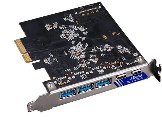фото Плата розширення Akasa AK-PCCU3-09