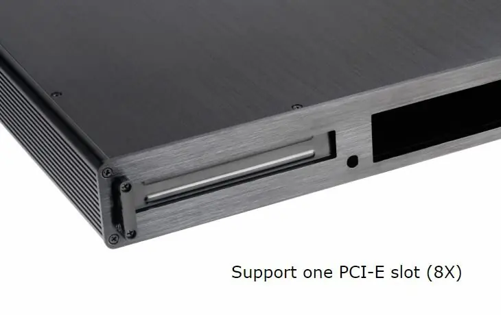 фото Корпус Akasa Galileo TU 1U Black (A-ITX24-A1B)