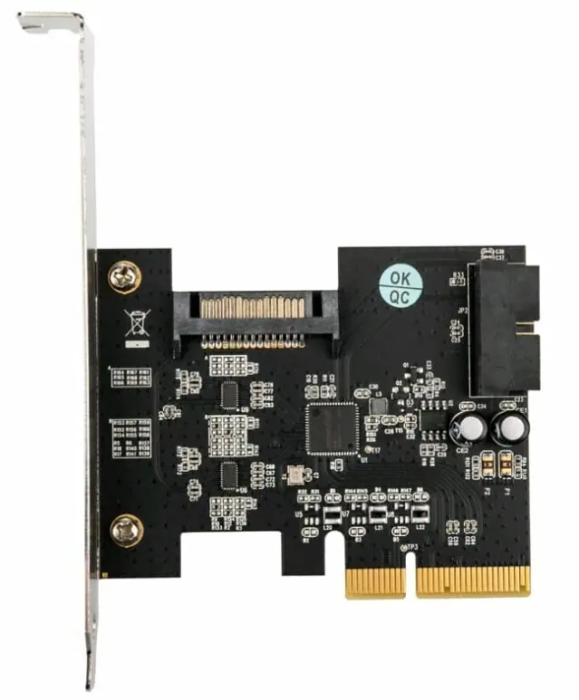 фото PCI-контролер Silverstone ECU04-E