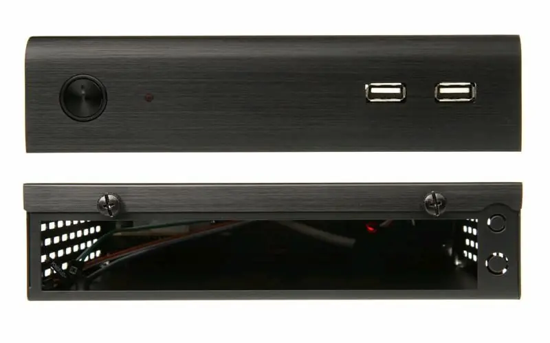 фото Корпус Silverstone Petit Black (SST-PT13B)